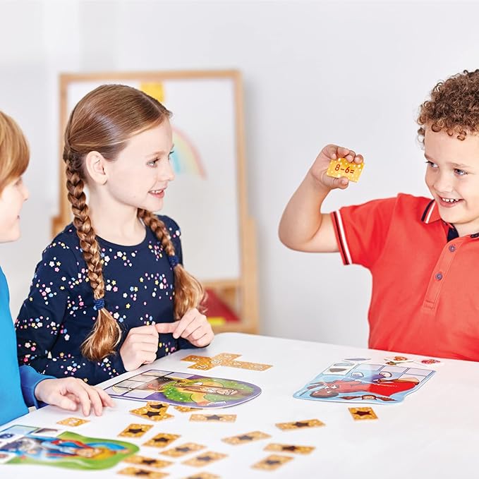 Orchard Toys Moose Games Magic Maths Game. an exciting and spellbinding Math Game. for Ages 5-7 and for 2-4 Players
