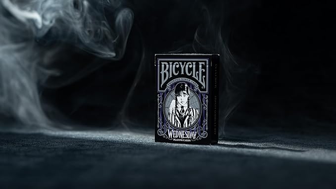 Bicycle Wednesday Addams Playing Cards, 1 Deck