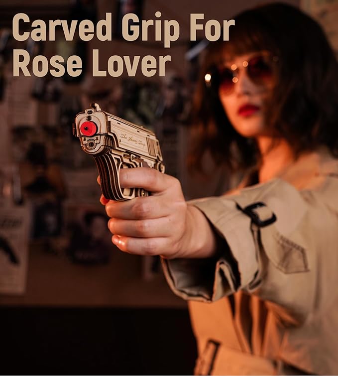 ROKR 3D Wooden Puzzles for Adults,113 Pieces Wooden Puzzle,Model Building Kit for Adults