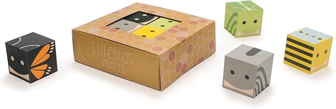 Uncle Goose Cubelings Insects - Made in The USA