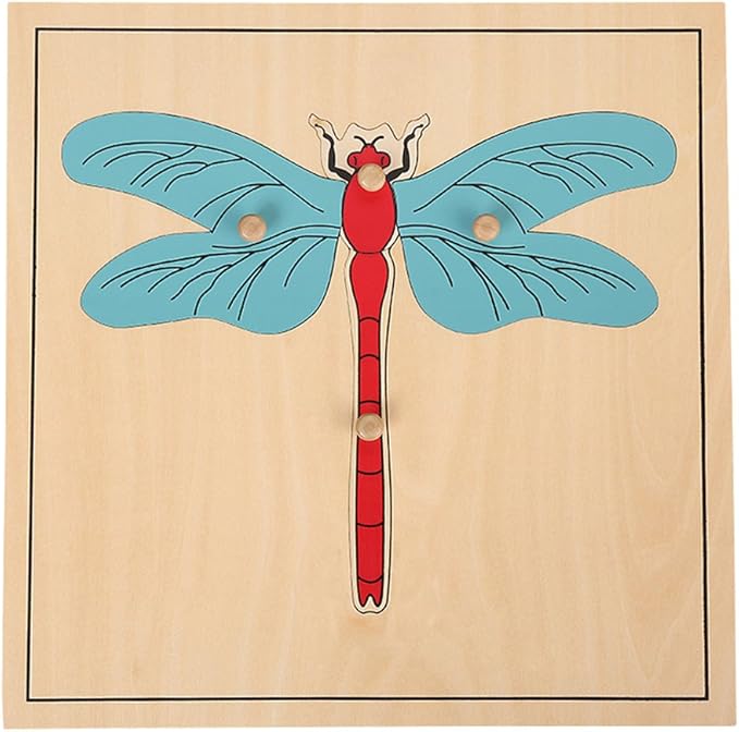 MEYOR Montessori Dragonfly Puzzle for Learning Toys
