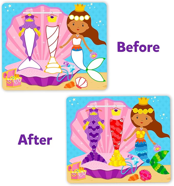 Skillmatics Dot It Sticker Art - Dress Up, Mess-Free Fun for Kids, 500+ Stickers, Craft Kits, DIY Scrapbooking Activity, Travel Toys, Gifts for Boys & Girls Ages 3, 4, 5, 6, 7