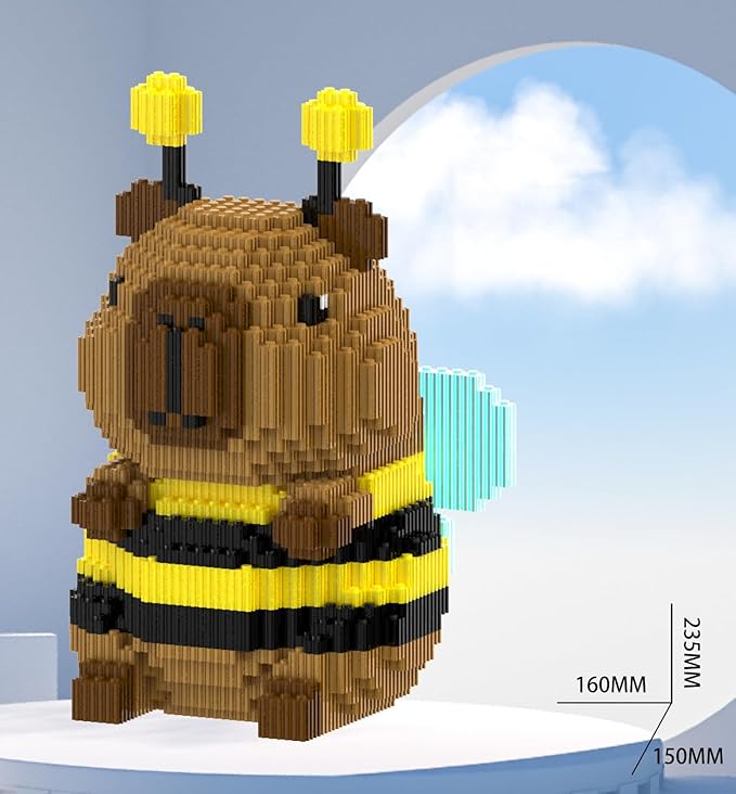 Capybara Building Blocks Set(7392), Mini Micro Blocks, Suitable for Adults