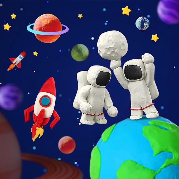 ESSENSON Air Dry Clay 88 Colors, Modeling Magic Clay for Kids, DIY Molding Craft, Gift for Kids