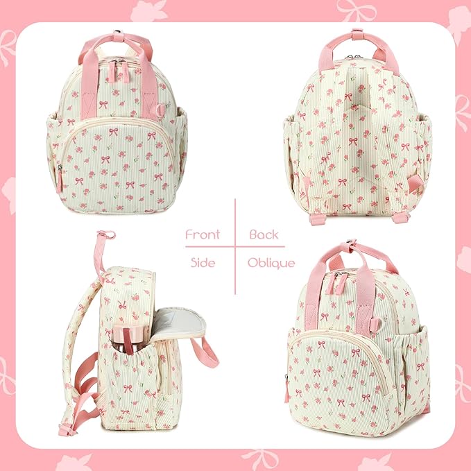 Bluboon Toddler Backpack for Girls Boys 2-4 Cute 12" Preschool Kindergarten Backpacks Kids Daycare Bags School Travel