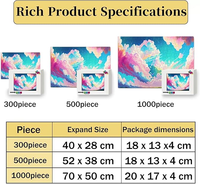 Puzzles for Adults 500 Pieces Sunflower Gnome Puzzles for Kids, HD Printing & Each Piece Fits Together Perfectly - for Room Decor Home Decor Bathroom Decor - Unique Gifts 20x15 inch