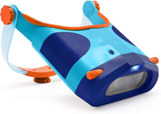 Educational Insights GeoSafari Jr. Mighty Magnifier, Explorer Glasses for Day or Night Viewing, Ages 4+