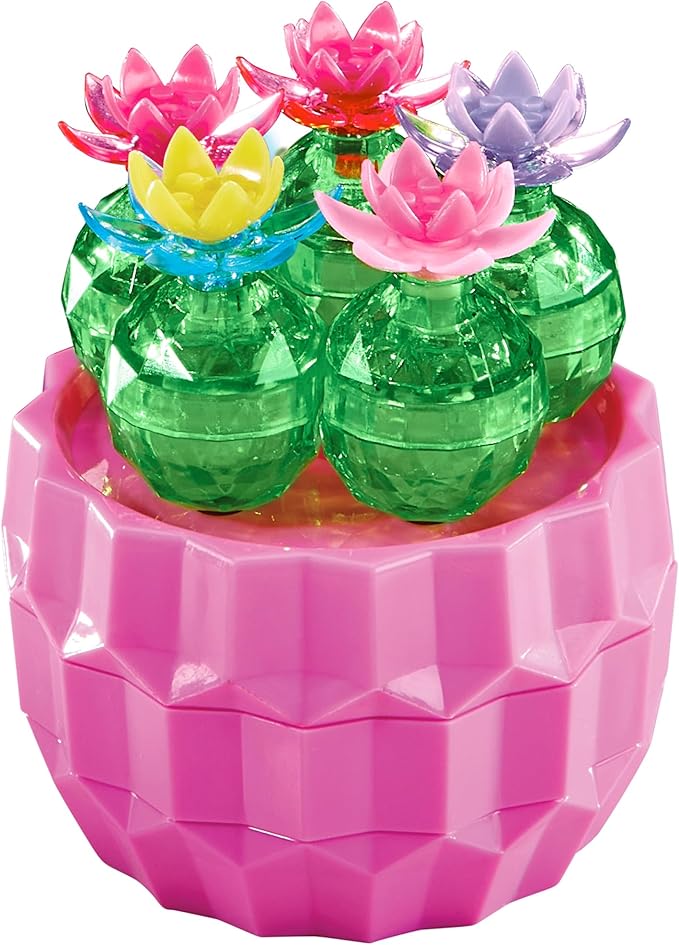 RoseArt Crystal Gem Creations Jewel Succulents Kit, 175+ Pieces, Great for Adults, Tweens and Children Ages 8+