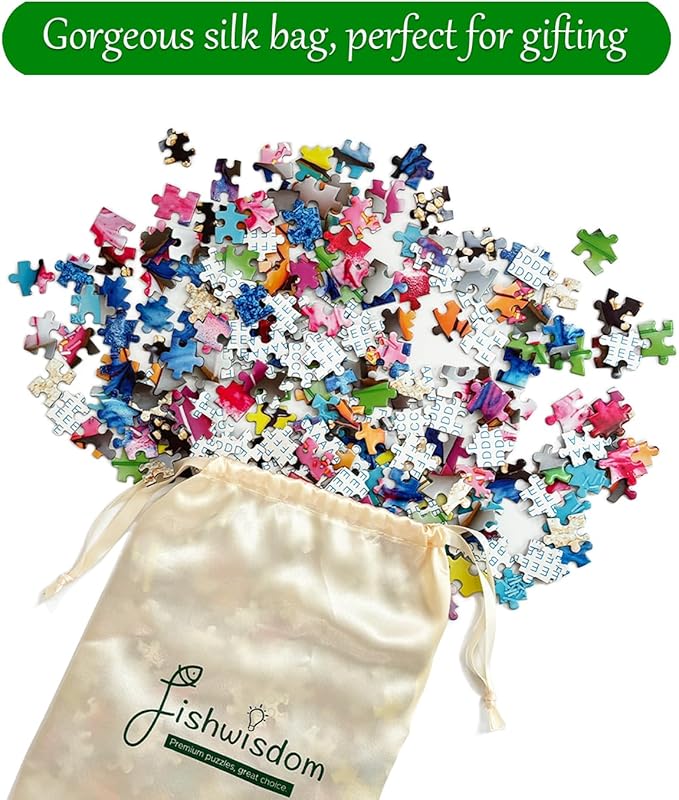 1000 Pieces Jigsaw Puzzles for Adults and Teens and Kids Family Happy Time Cats' Selfie