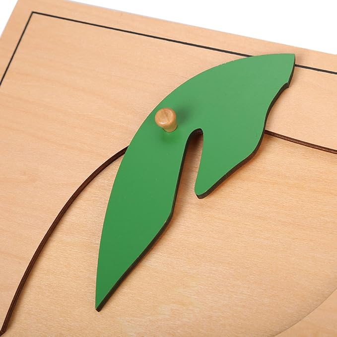 MEYOR Montessori Leaf Puzzle for Early Preschool Education Learning Toy