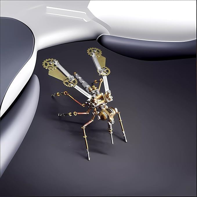 Mechanical Metal DIY 3D Insect Brass Puzzle (Mosquito A)