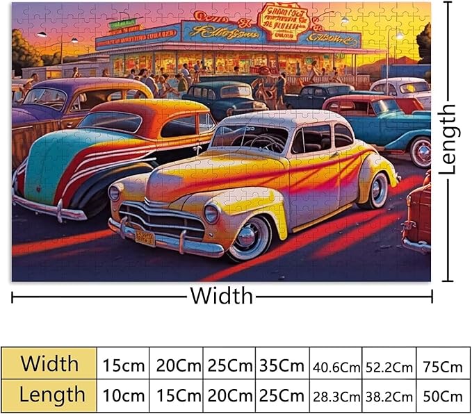 1000 Piece Puzzles for Adults & Kids - Magic Pumpkin Light Cat Jigsaw Puzzle - Halloween Puzzles, Educational Toys DIY Collectibles, for Home Decor - Comes with Poster