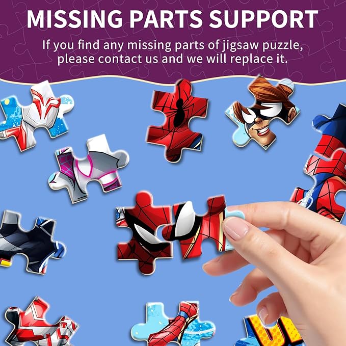 60 Piece Coloful Jigsaw Puzzles, Puzzles for Kids Ages 4-6, Educational Learning Toys for Boys and Girls, Gift for Boys and Girls