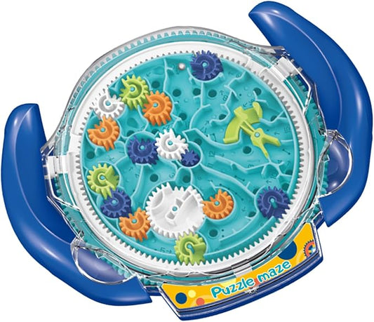 JRD&BS WINL The Ultimate Mind Puzzles for Ages 8-10 Challenge 3D Maze Game Brain Teaser Puzzles Toys for Children Teens and Adult Fun Travel Game for Kids Toys Labyrinth Game Marble Maze (Blue)