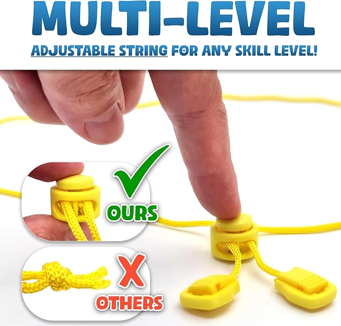 Upgraded (Multi-Level) Magnetic Chess Game with Stones - Clear & Simple Instructions | Premium Set with 20 Larger & Stronger Stones, Adjustable Rope, 2 Dice & Travel Pouch | Perfect for Kids & Adults