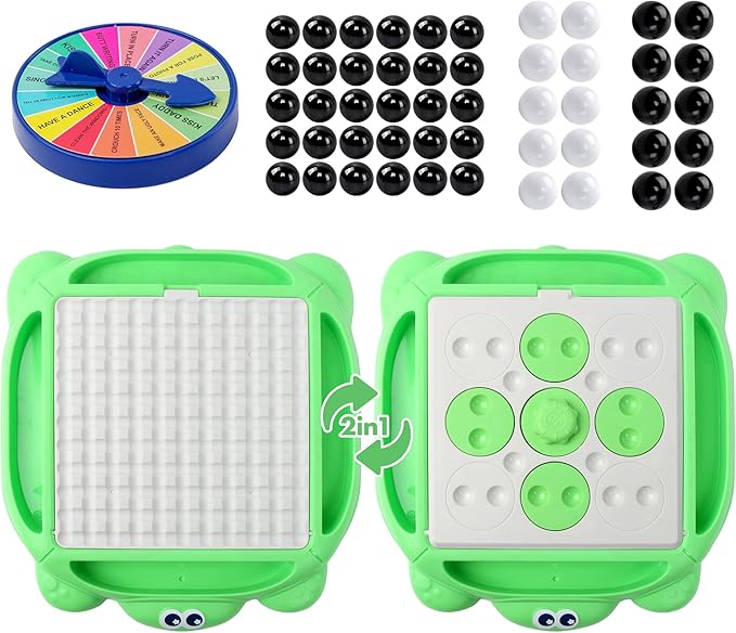 Magnetic Chess Game, New Upgraded 2 in 1 Portable Multiplayer Board Games, Strategy Magnet Games with 30 Magnetic Pieces and 20 Normal Pieces, Innovative Table Top Puzzle Game for Adults Kids