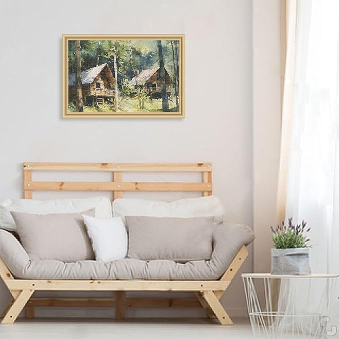 Personalized Cabins Jigsaw Wooden Puzzles Hard Brain Teasers for Adults 1000 Piecing