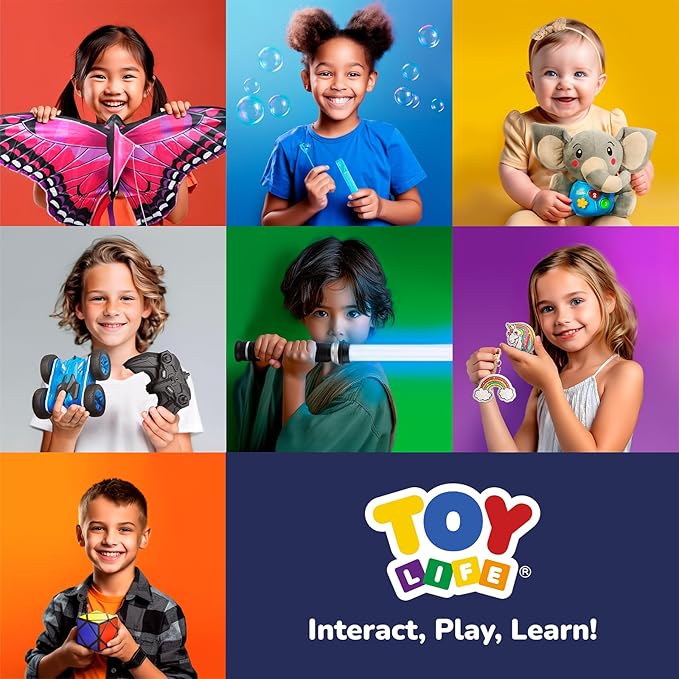 TOY Life Life Cycle Toys Puzzles for Kids, Wooden Puzzles for Toddlers 2-4, 4 Large Pieces Animal Puzzle for Toddlers 1-3, Montessori Toys for 1 2 3 Year Old Boy Girl, Baby Kids Educational Toy