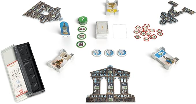 Asmodee 7 Wonders Architects - Shape History with Your Ingenious Wonders, Civilization Strategy Game for Kids and Adults, Ages 8+, 2-7 Players, 25 Minute Playtime