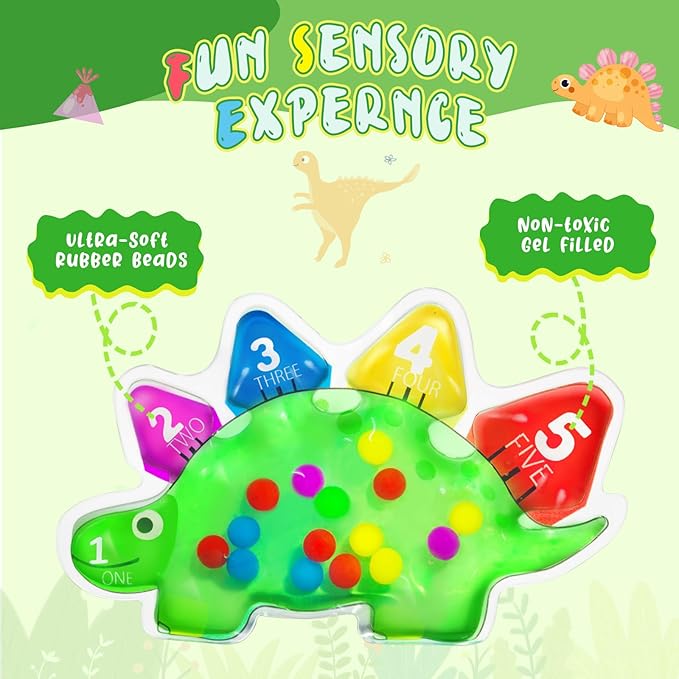 Sensory Counting Toys for Toddlers 3-4, Montessori Color Sorting & Matching Games, Fine Motor Skills Development, Educational Travel Toys for Kids with Autism