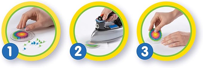 Perler Beads Emoji Bucket 8500pc, 6.5''L x 6.5''W x 6''H