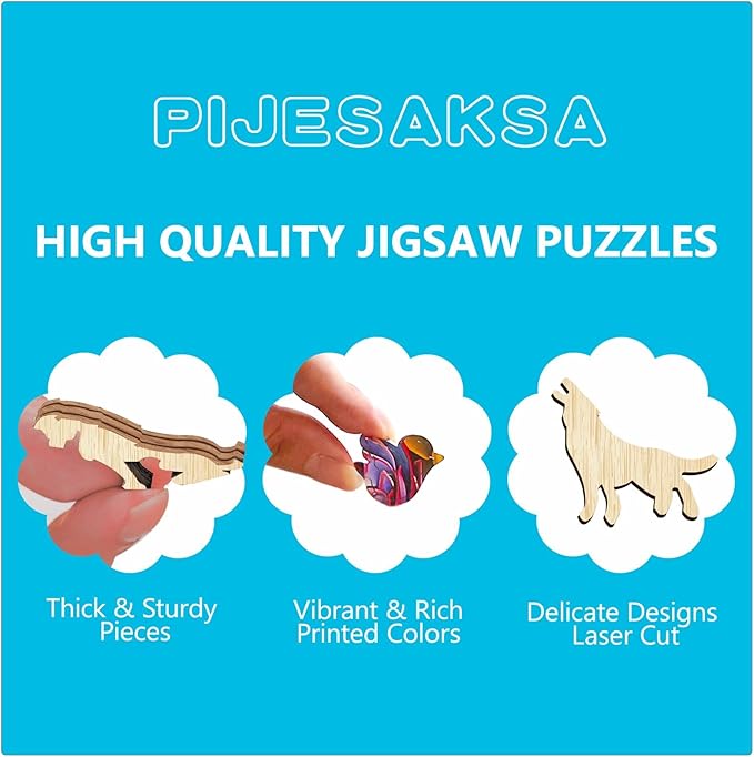 Wooden Puzzles for Adults - Glass Sunflower Wood Puzzle, Unique Shaped Wooden Jigsaw Puzzles for Adults, Wood Puzzles Adult, Perfect for Birthday Gift, Family Puzzle, 100 Pieces 8.5 x 8.5in, Small