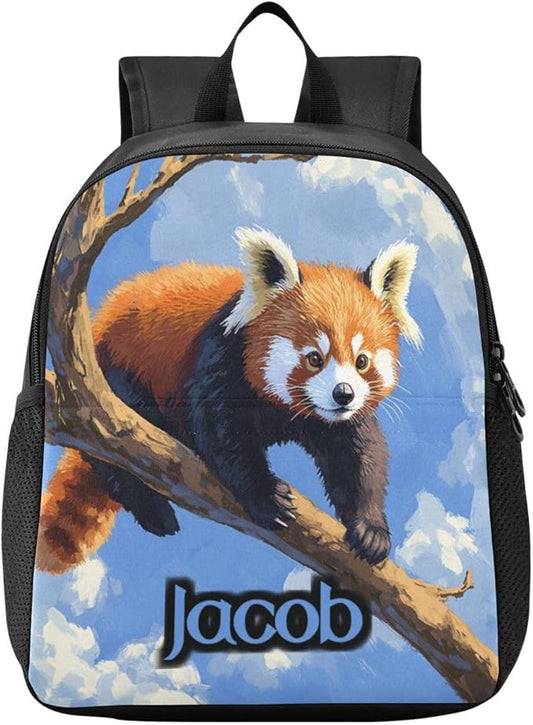 Raccoon Branch Toddler Backpack for Boys Girls 3-6 Kindergarten Bookbag for Elementary Mini Kids Bookbag for Preschool for Travel School