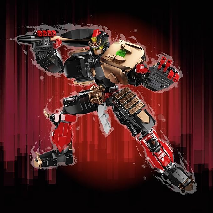 JMBricklayer Mech Sets Robot Building Blocks for Adults 70127, Mechs Swordsman Assassin Action Figure Model Kits to Build, Cool Mech Decor Hero Figure Display, Gifts for Boys Girls Adult(920 Pieces)