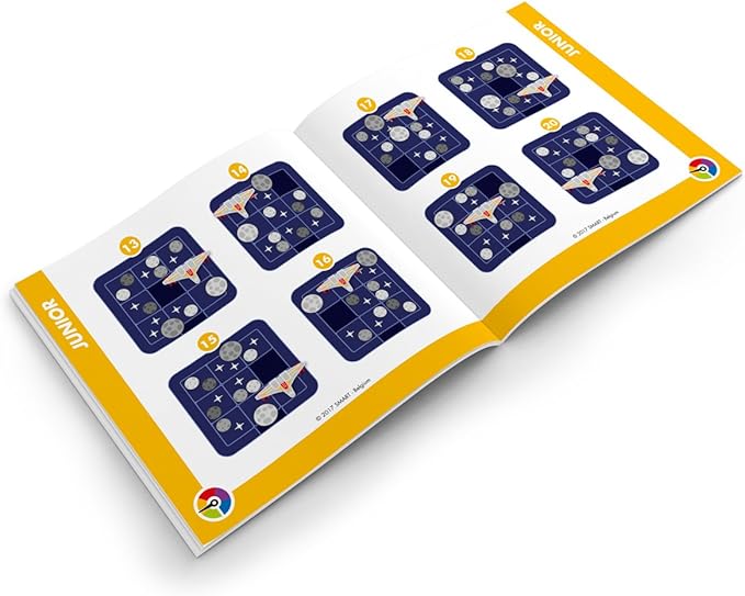 SmartGames Asteroid Escape Travel Sliding Puzzle Game Featuring 60 Challenges for Ages 8-Adult