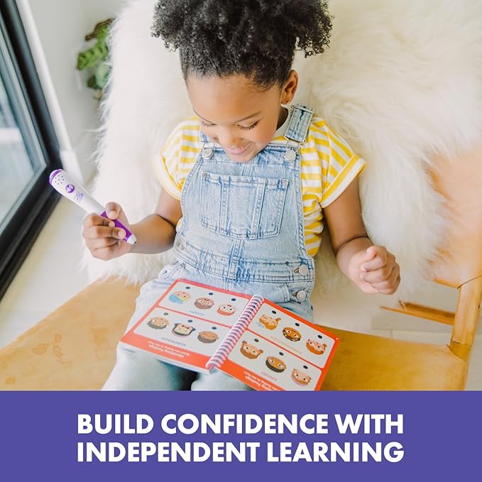 Educational Insights Hot Dots Feelings & Friendships Social Emotional Learning Workbooks, Gift for Kids Ages 3+