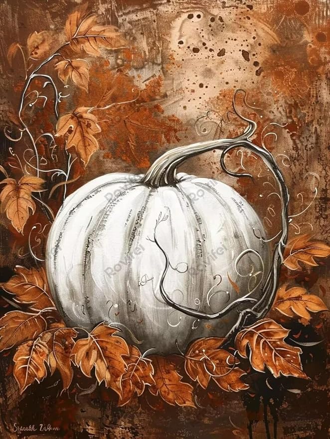 Fall Pumpkin 1000 Piece Puzzles for Adults, Thanksgiving Day Puzzles for Kids Children, Personalized Puzzles - for Room Decor Home Decor Fall Decor - Gifts for Women 30x20 inch