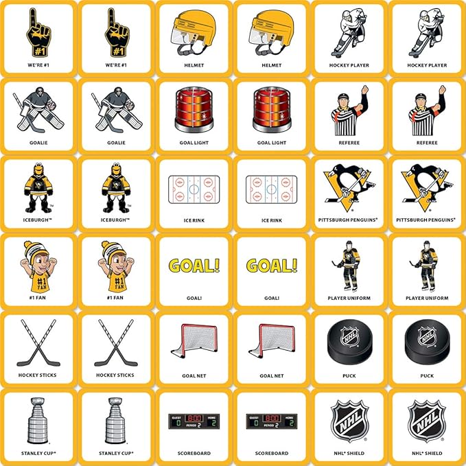 Masterpieces NHL unisex Matching Game