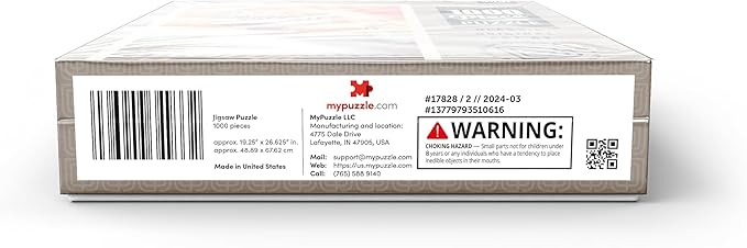 MyPuzzle Roswell, New Mexico, Vintage Poster - Premium 1000 Piece Jigsaw Puzzle for Adults