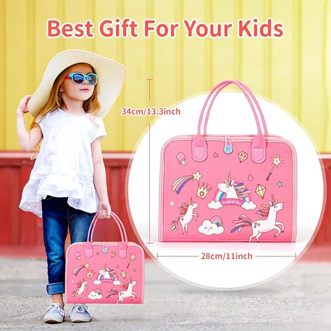 Montessori Busy Board Toys for One Year Old Girl Birthday Gifts,Educational Preschool Learning Activities Sensory Travel Toys for 1 2 3 Year Old, for Toddlers 1-3