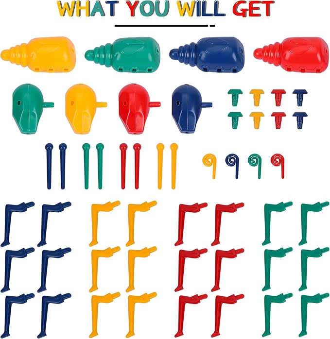 Classic Retro Beetle Dice Game – Educational Bug Building Board Game for Kids & Adults | Family Party Toy | Preschool Learning Insect Game | Ages 3+ | 2-4 Players