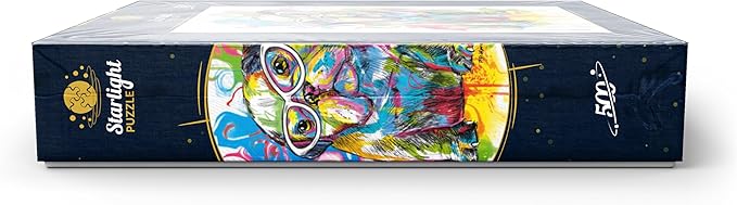 MyPuzzle Bulldog Fun - Premium 500 Piece Jigsaw Puzzle for Adults