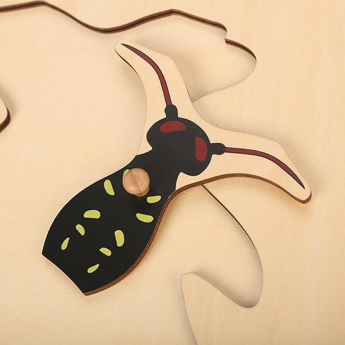 MEYOR Montessori Wasp Puzzle for Early Preschool Education Learning Toys