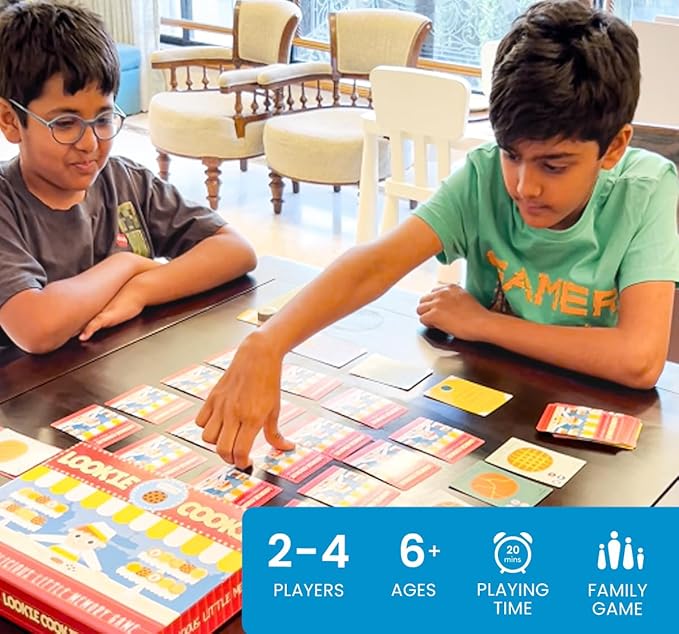 Lookie Cookie - A Memory Card Game for Kids Ages 6 and Up | Fun Memory and Concentration Building Game | Develop Cognitive Skills (2-4 Players)