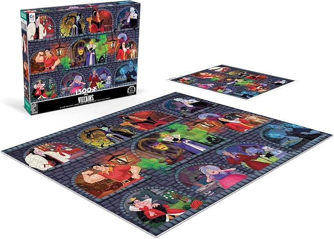 Ceaco - Disney - Villains Underground - 1500 Piece Jigsaw Puzzle