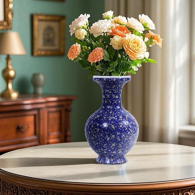 LED Flower Puzzle Vase for Adults, 200-Piece 3D Puzzle Vases for Home and Office Decor, Unique Flower Vase for Living Room & Bedroom, Creative Crafts for Adults