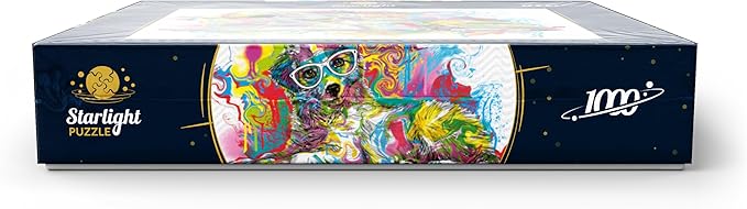 MyPuzzle Curious Pup - Premium 1000 Piece Jigsaw Puzzle for Adults