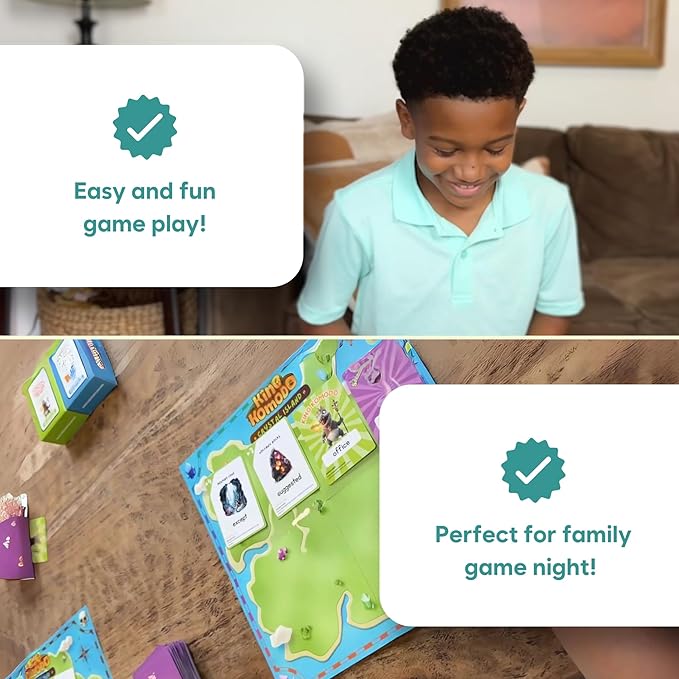 THE FIDGET GAME King Komodo - Learn to Read in Weeks, Master 300 Fry High-Frequency Words. Curriculum-Appropriate Sight Words Reading Games for Grades 3 to 5. for Children Ages 8 to 11 Years