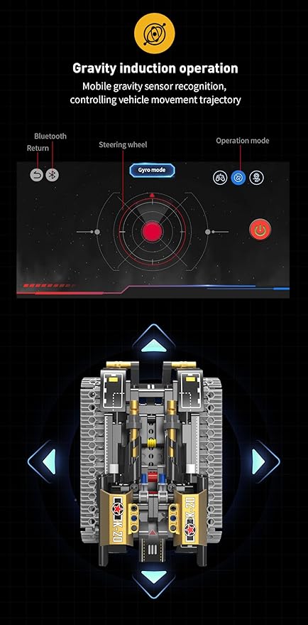 STEM Building Toys for Kids，5-in-1 Remote & App Controlled Construction Robot/Jet fighter/Tank/Speedboat/Bulldozer，RC Car 332 Pcs Educational Learning Building Blocks for Boys Girls Age 6-12+ Year Old