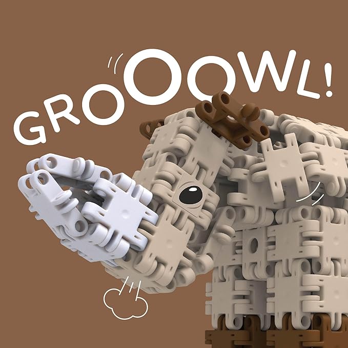 Nano Clics Wildlife 250, Construction Toys for Children Ages 8 and up, Creative Educational Toys in a 250 Piece Set, Building Blocks for Girls and Boys, Durable Toys