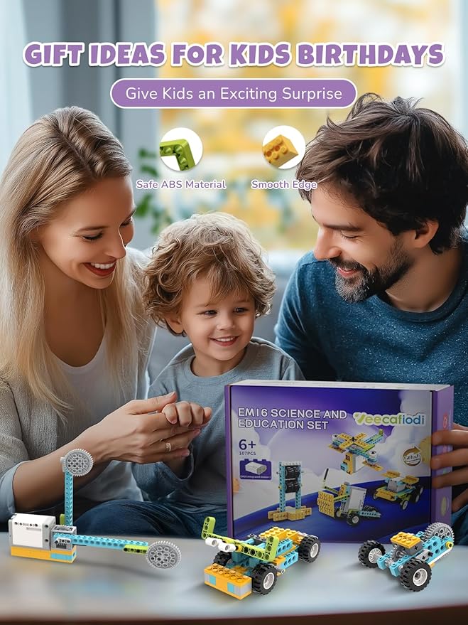 50-in-1 STEM Building Toys for Kids Aged 6-12: 50 Models Science Educational Engineering Blocks Project Kit, Creative Learning Activities for Boys & Girls, for Ages 6-8 8-12