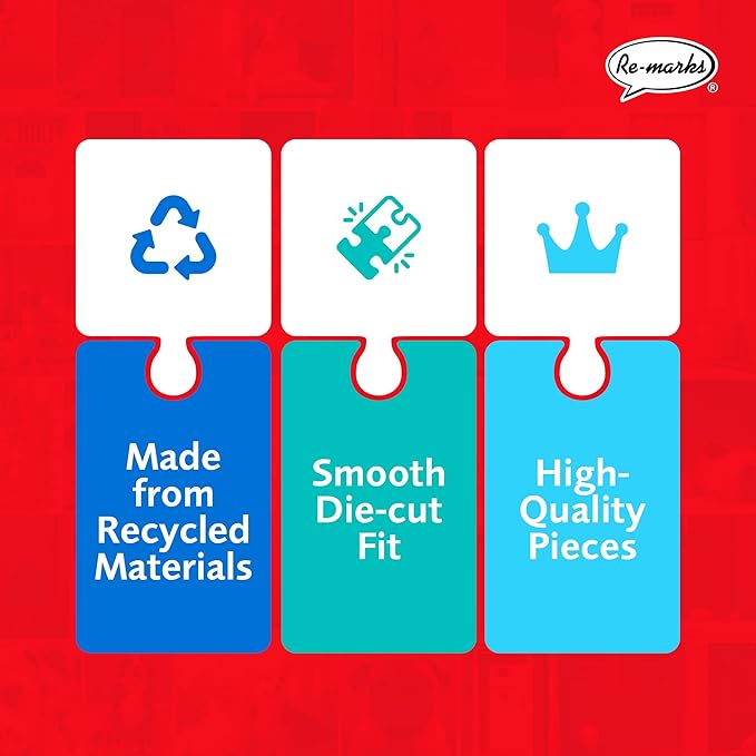 Re-marks Welcome Home Dog-Themed 500-Piece Jigsaw Puzzle for All Ages