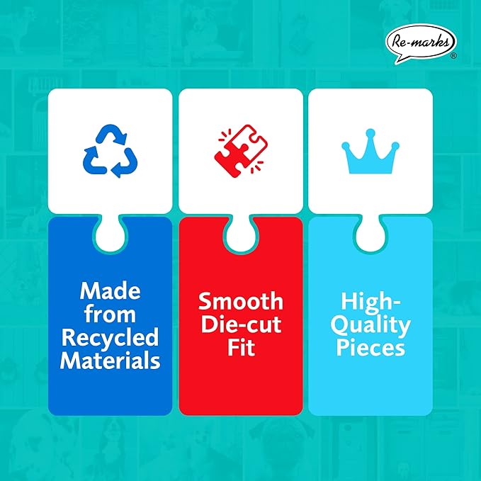 Re-marks Welcome Home Dog Puzzle, 1000 Piece Puzzle for All Ages