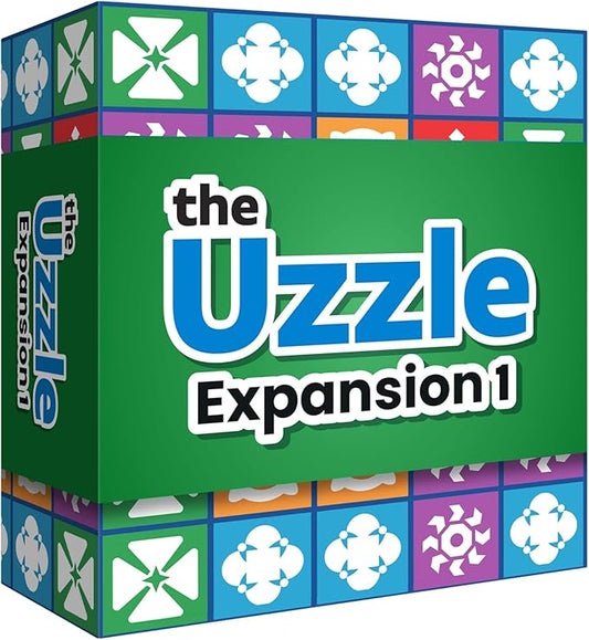 Uzzle 3.0 Expansion, Requires Uzzle Base Game, Block Puzzle Board Game for Adults & Kids, Expert-Level Challenges, an Action Packed Family Board Game Add On, for Ages 4+