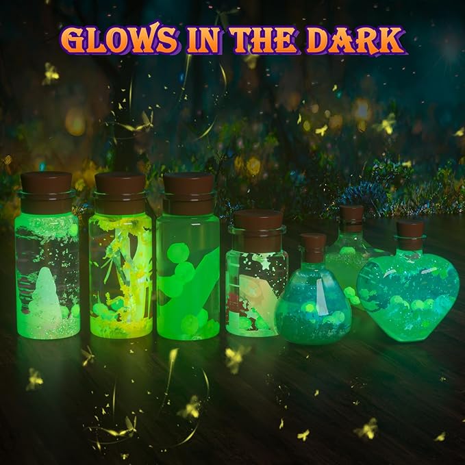 Magic Potion Kit for Girls - Fairy Potions Kit 22 Potions Magic Mix Kit for Kids 6 7 8 9 10 12+ Years Mystery Potion Making kit Art Craft Kit Gifts Toys for Christmas Halloween Birthday