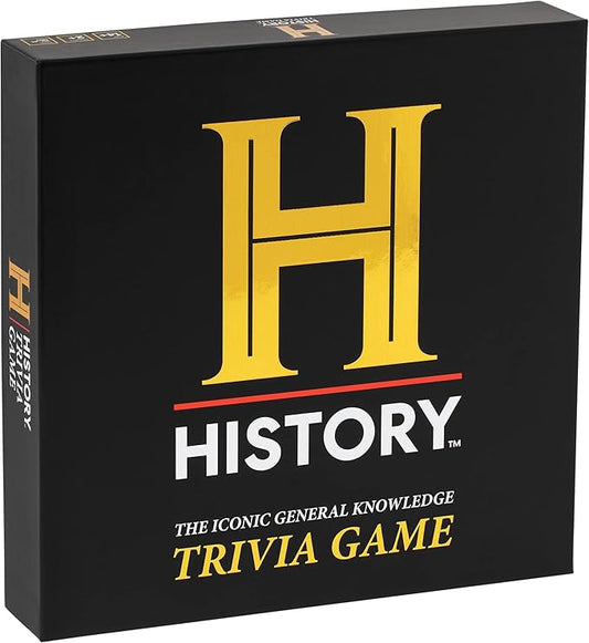 HISTORY Channel Trivia Game - 2000+ Fun General Knowledge Questions for Adults, Family and Teens in The Pursuit of Trivial Knowledge - Perfect Super Trivia for Board & Card Games Night with your Group